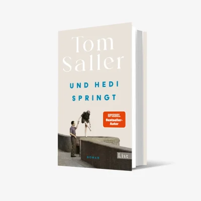 Buchcover: Tom Saller – Und Hedi springt. Roman, erschienen im Ullstein Verlag.